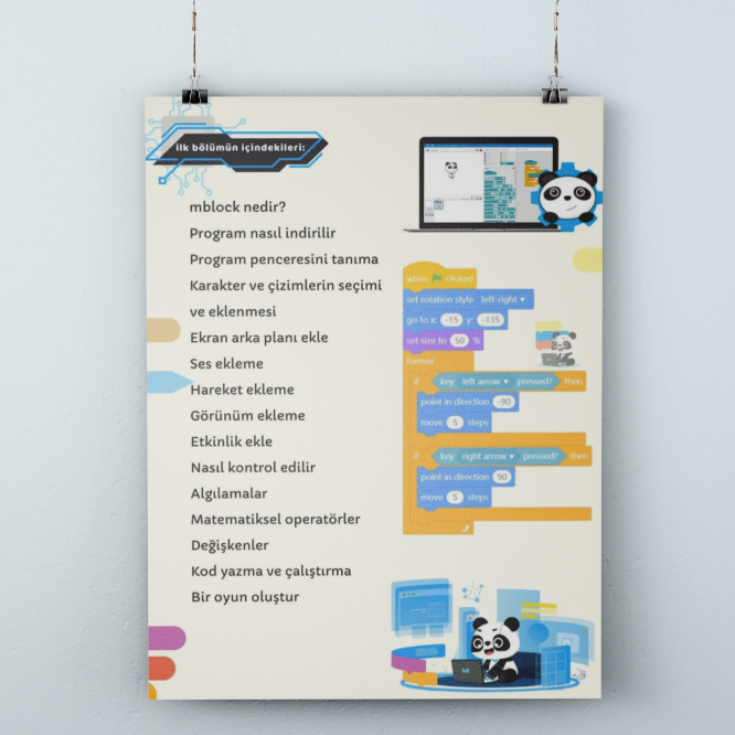Hanging Poster Mockup Color (3)